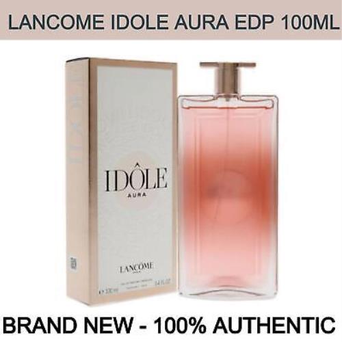 Lancome Idole Aura Eau de Parfum For Women 3.4oz Spray Bottle