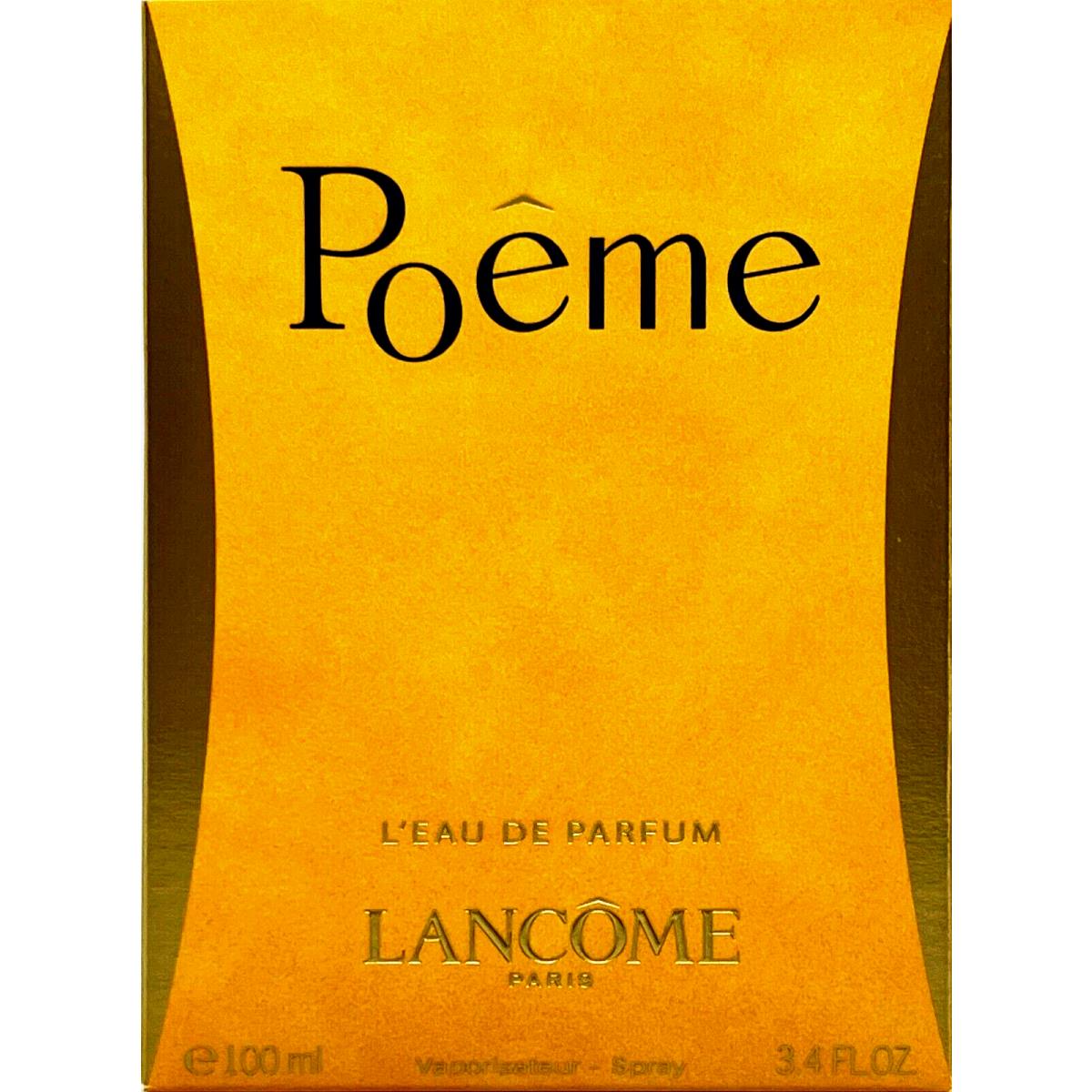 Lancome Poeme Eau DE Parfum Spray For Women 3.4 Oz / 100 ml