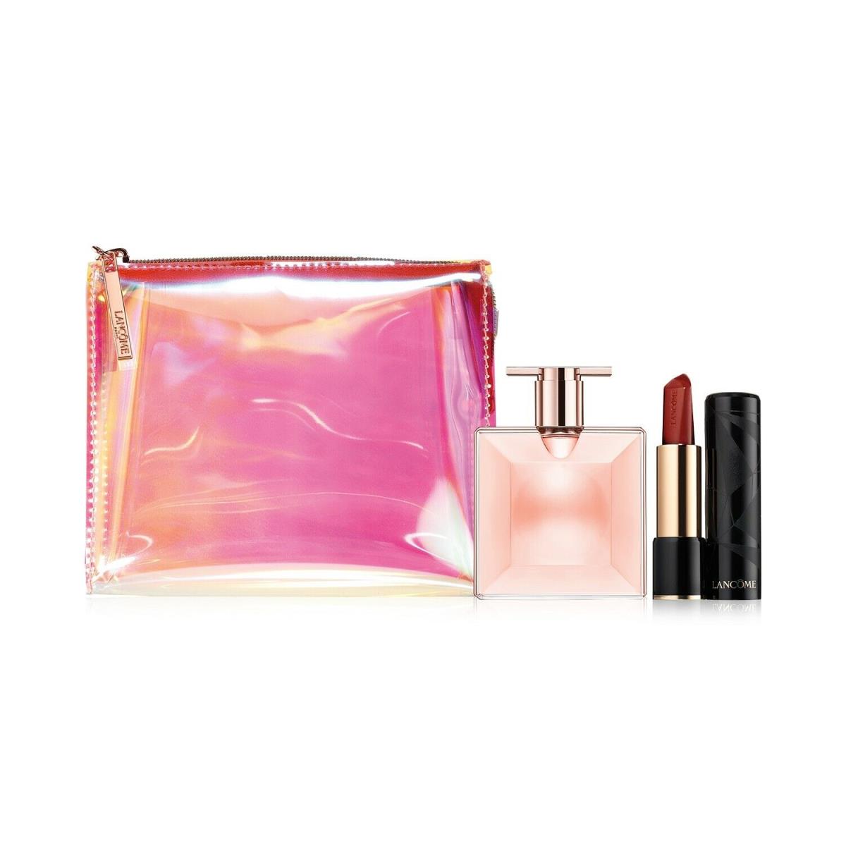 Lancome Id le Idole Essentials Set - Eau de Parfum Spray + Lipstick 473 Rubiez