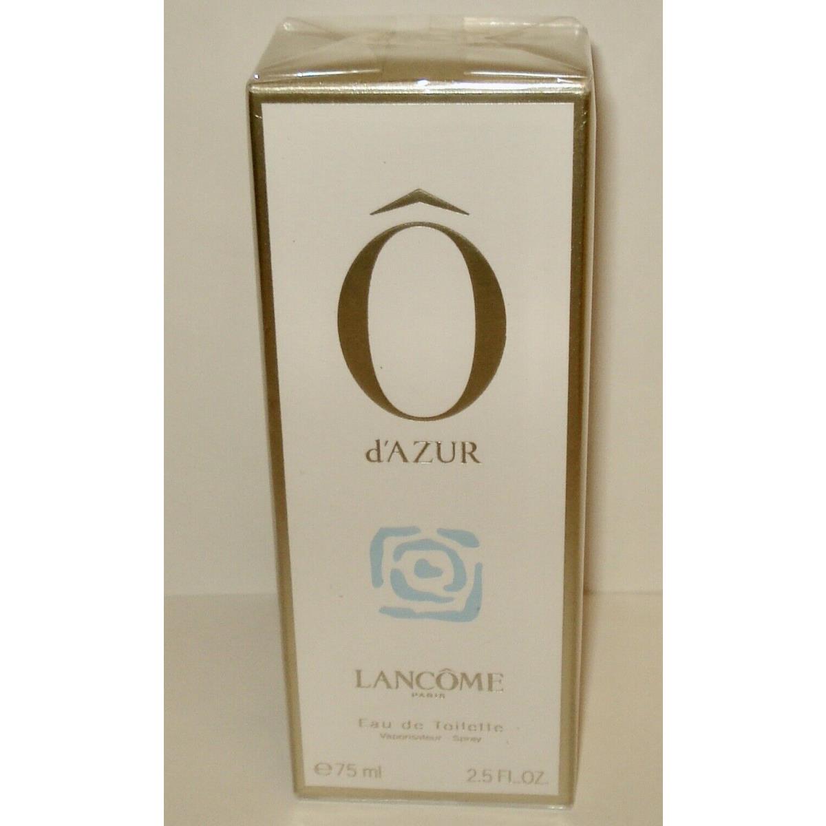 O D`azur By Lancome Eau de Toilette 2.5 oz / 75 ML Women Box