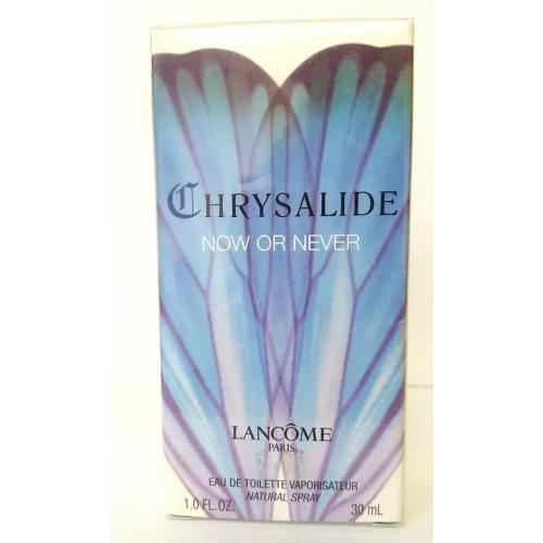 Chrysalide Now or Never By Lancome 1.0oz./30ml Edt Spray For Women