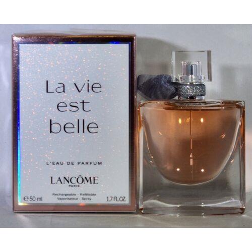 Lancome La Vie Est Belle L`eau de Parfum Rechargeable 50ml 1.7.Oz Spray by Lanc me