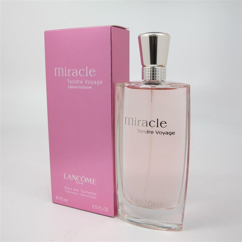 Miracle Tendre Voyage by Lancome 75 ml/2.5 oz Eau de Toilette Spray