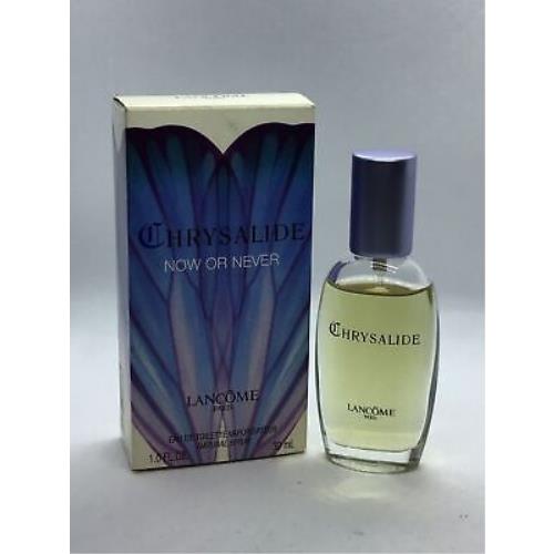 Chrysalide Now or Never by Lancome 1 oz Edt Spray