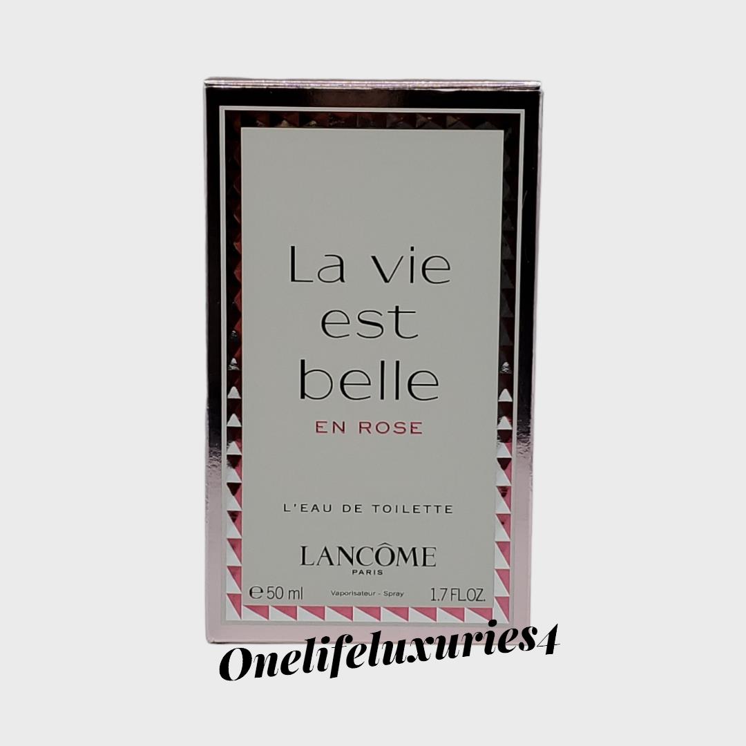 Lancome La Vie Est Belle EN Rose 1.7 oz 50ml L`eau de Toilette Spray Women