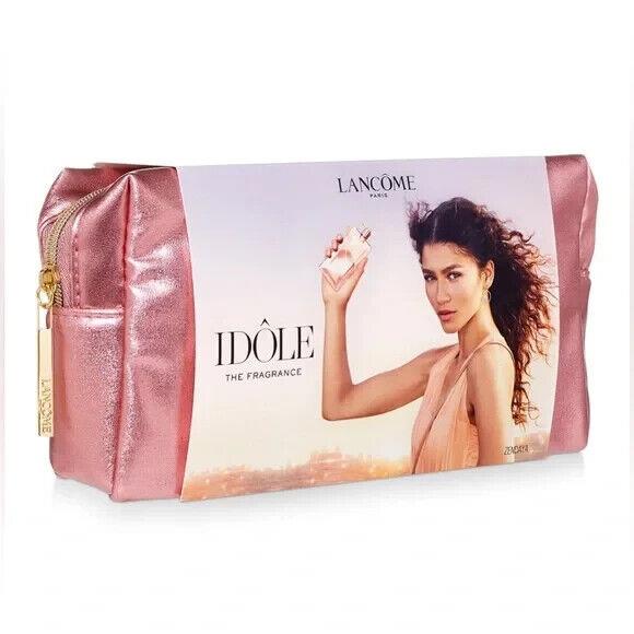 Lancome Idole Le Parfum 3 Pc Edp 25ml Purse Spray 10ml + Bag Gift Set