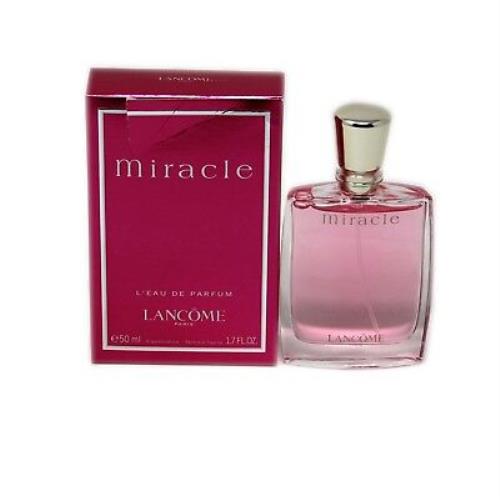 Miracle BY Lancome L`eau DE Parfum Spray 50 ML/1.7 Fl.oz. D