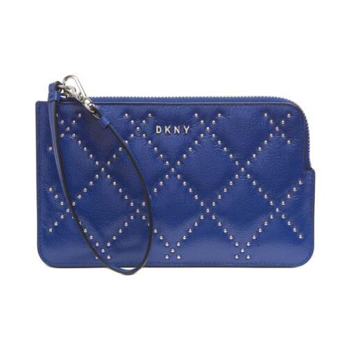 Dkny Sofia Organizer Wristlet Blue