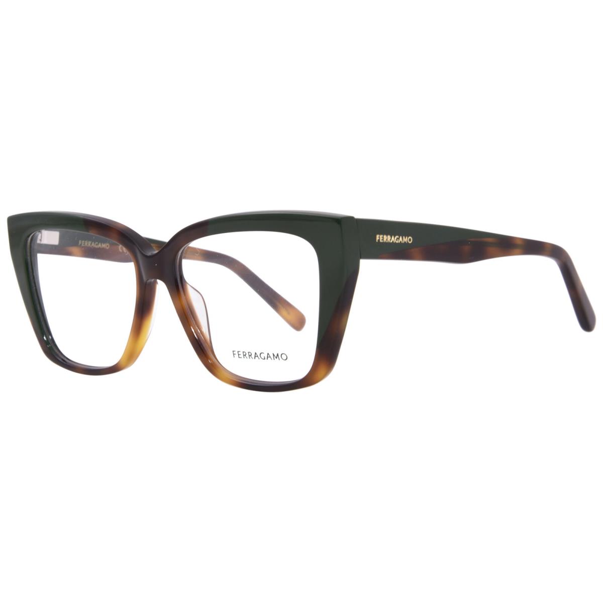 Salvatore Ferragamo SF2939N 220 Eyeglasses Women`s Tortoise/green/gold 54mm