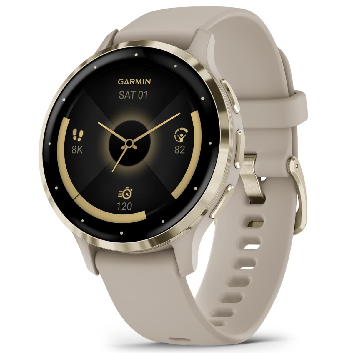 Garmin Venu 3S Gps Smartwatch Amoled Display 41 mm Fitness Health French Gray