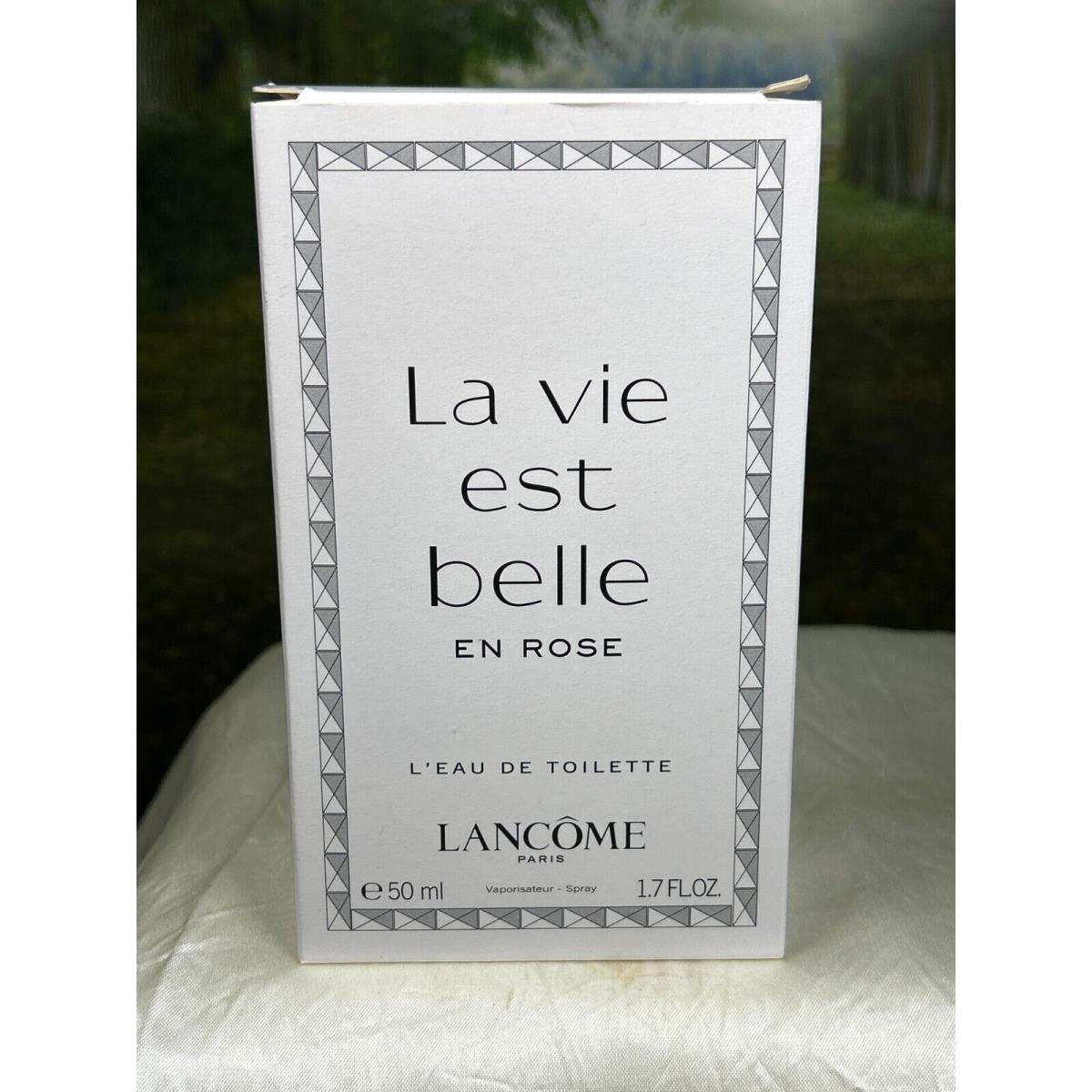 Lancome LA Vie Est Belle EN Rose 50ML Edt Spray