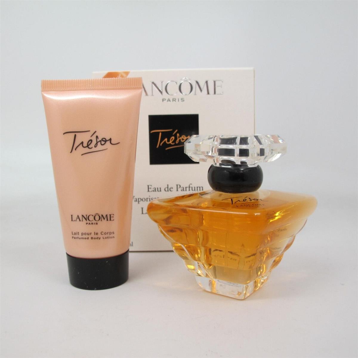 Tresor by Lancome 2 Pcs Set: 50 ml/1.7 oz Eau de Parfum Spray Body Lotion