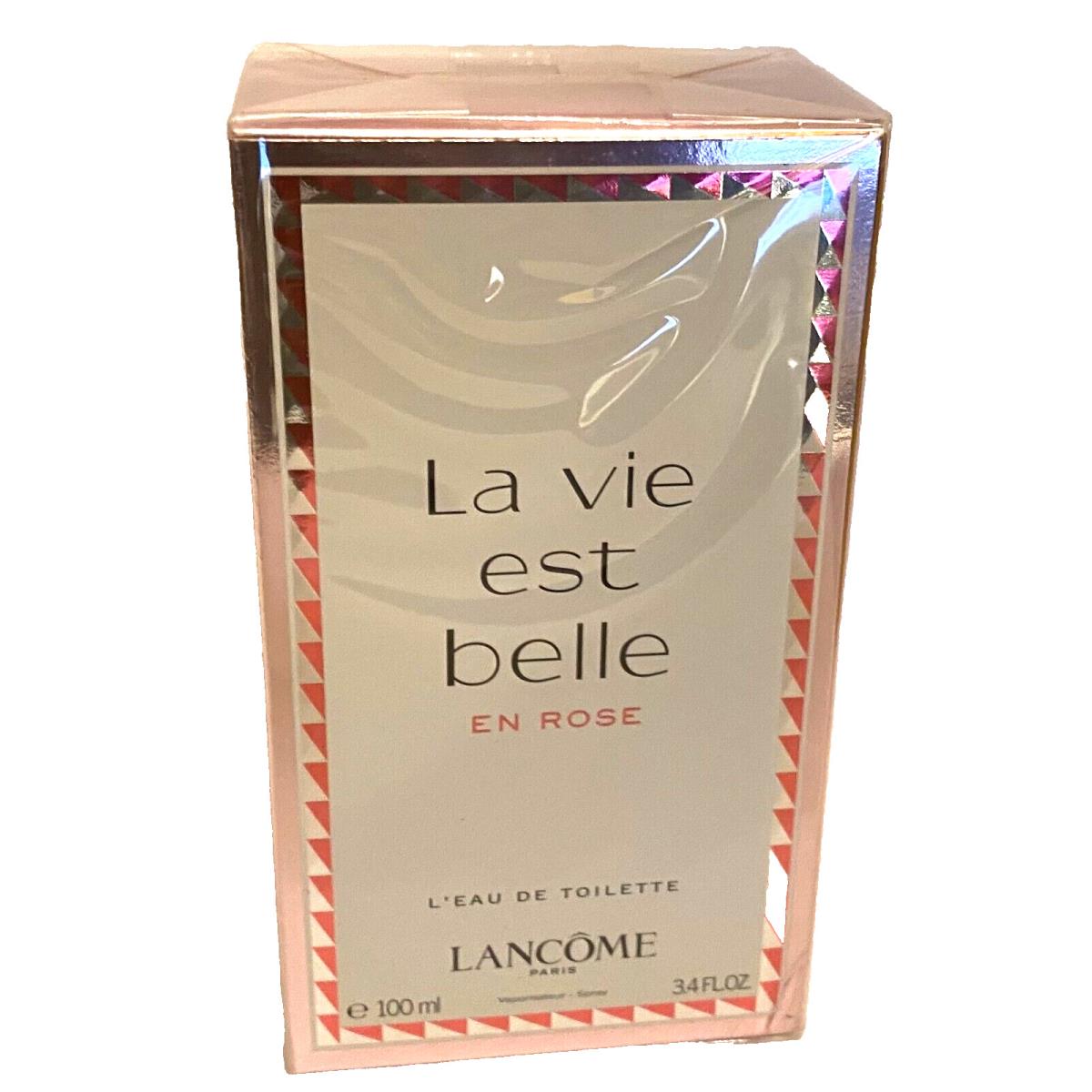 Lancome La Vie Est Belle En Rose L`eau de Toilette 3.4 oz/100 ml Spray