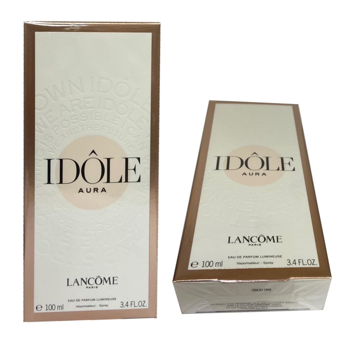 Lancome Idole Aura 100ml 3.4.Oz Eau de Parfum Spray Women Box