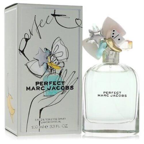 Marc Jacobs Perfect by Marc Jacobs Eau De Toilette Spray 3.3oz/100ml For Women