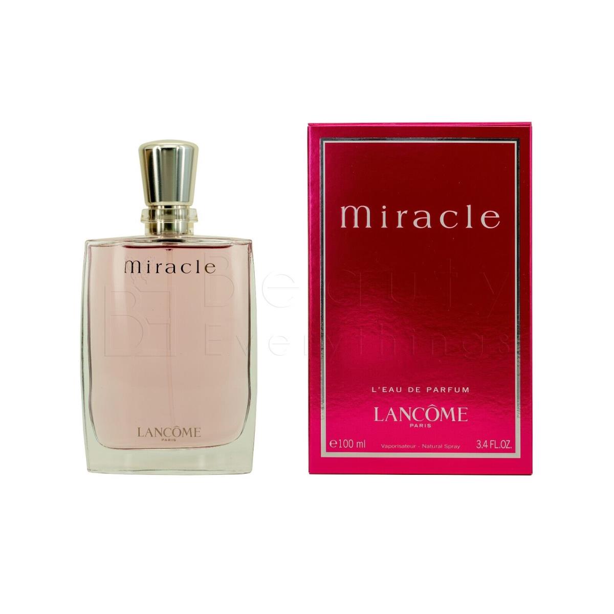 Miracle by Lancome 3.4oz / 100ml L`eau De Parfum Spray For Women