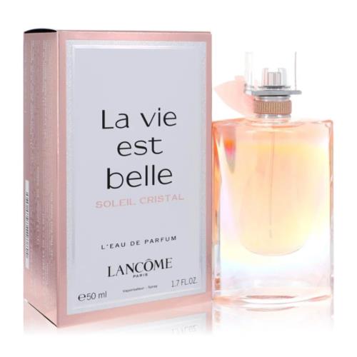 Lancome La Vie Est Belle Soleil Cristal 1.7 oz 50ml L`eau de Parfum