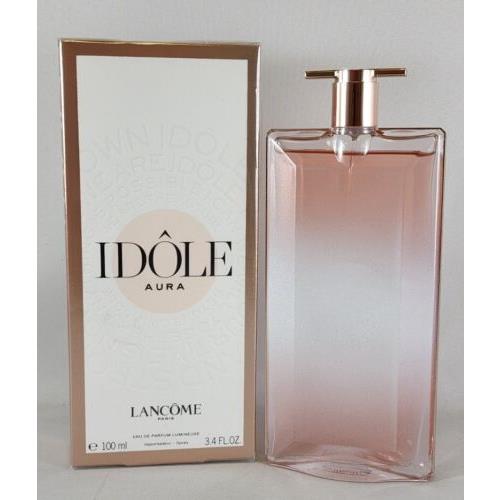 Lancome Idole Aura 100ml 3.4.Oz Eau de Parfum Spray Women Box