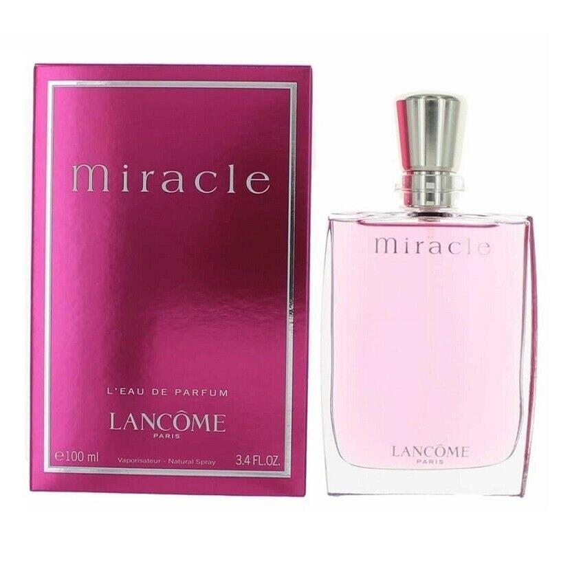 Lancome Miracle Women 3.4 oz 100 ml L`eau De Parfum Spray