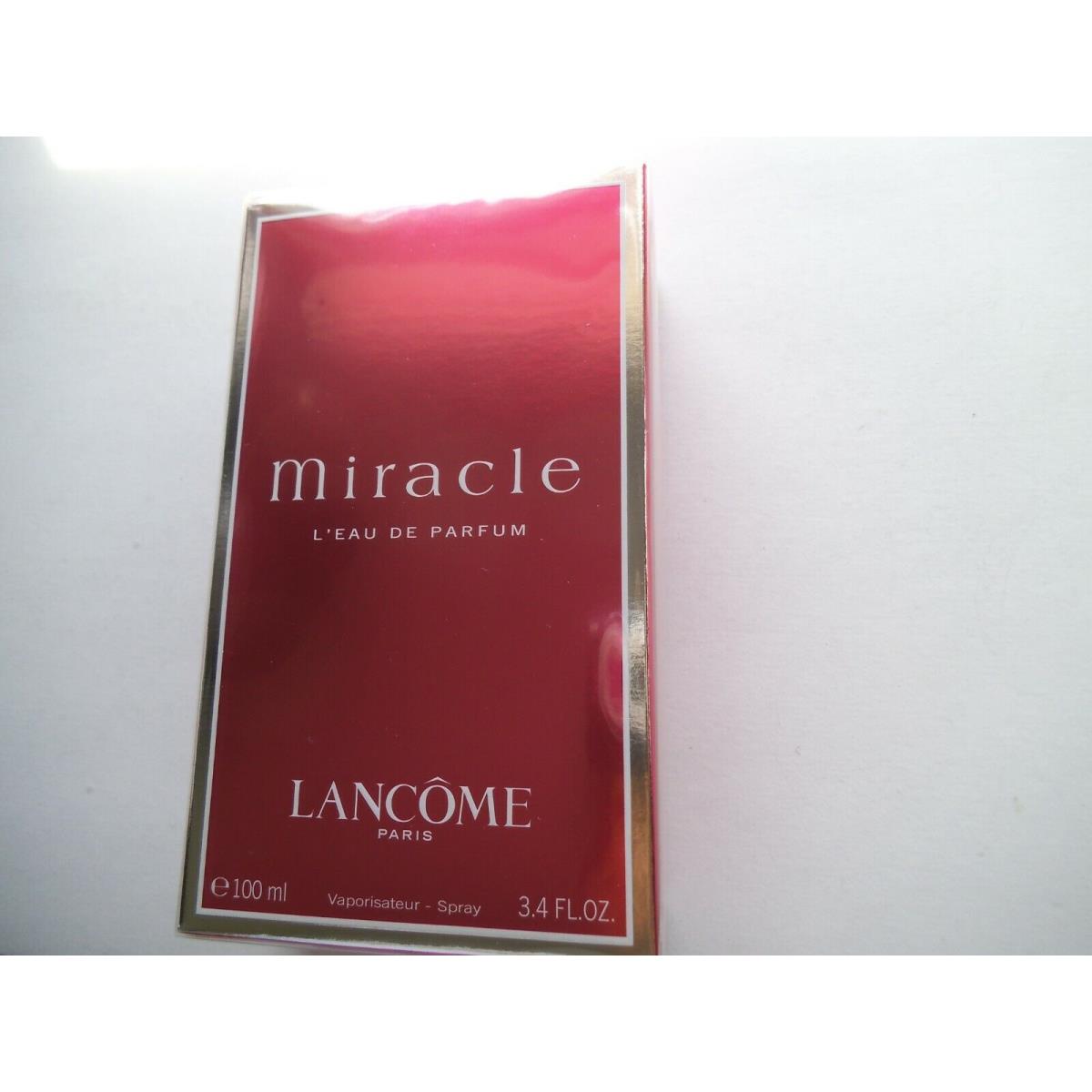 Lancome Miracle Eau De Parfum Spray 3.4 oz / 100 ml