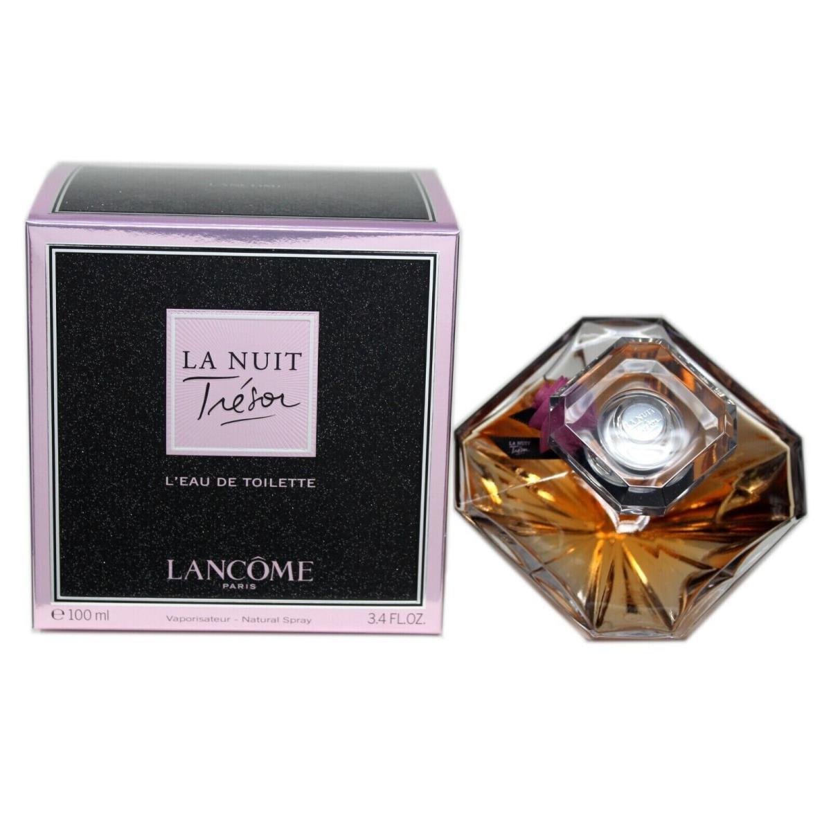 LA Nuit Tresor Lancome L`eau de Toilette Women Spray 3.4 fl oz