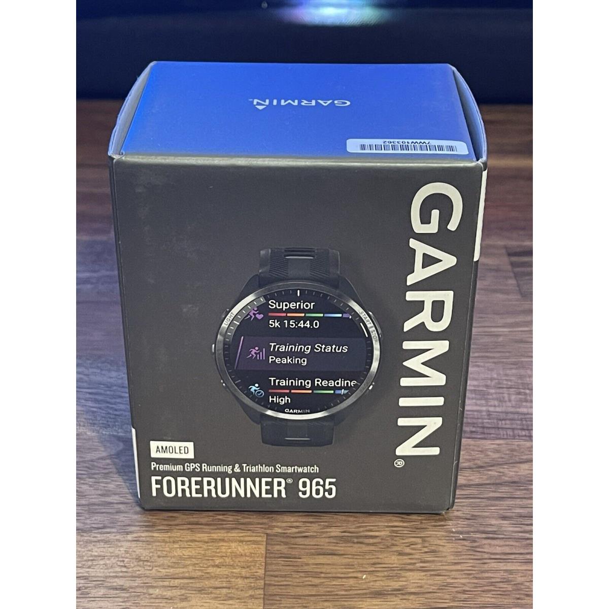 Garmin Forerunner 965 Unisex Smartwatch Black 010-02809-00