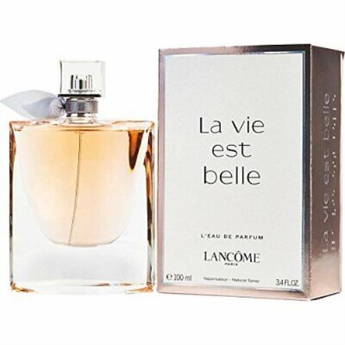 La Vie Est Belle by Lancome L`eau de Parfum Spray 3.4 Edp oz