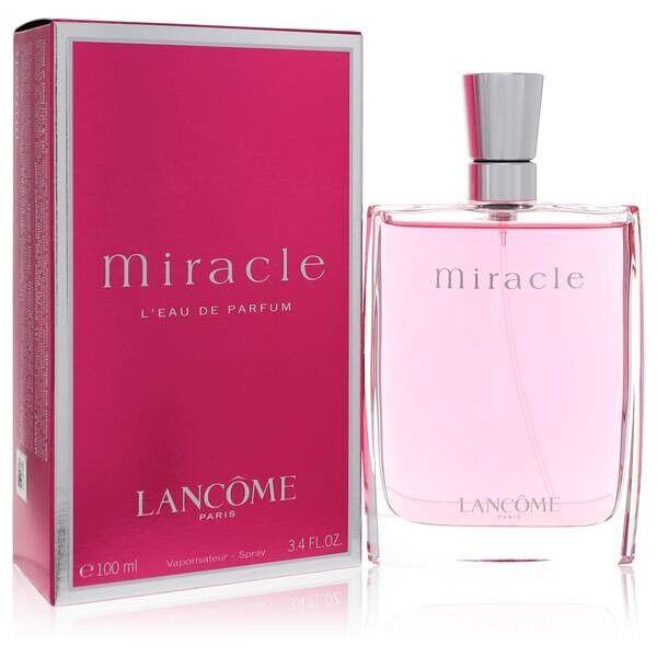 Miracle by Lancome 3.4oz L`eau De Parfum For Women Box