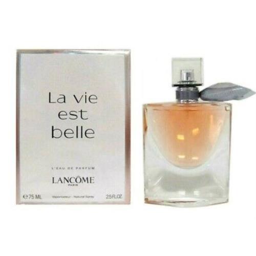 Lancome LA Vie Est Belle L`eau DE Parfum Spray For Women 2.5 Oz / 75ml