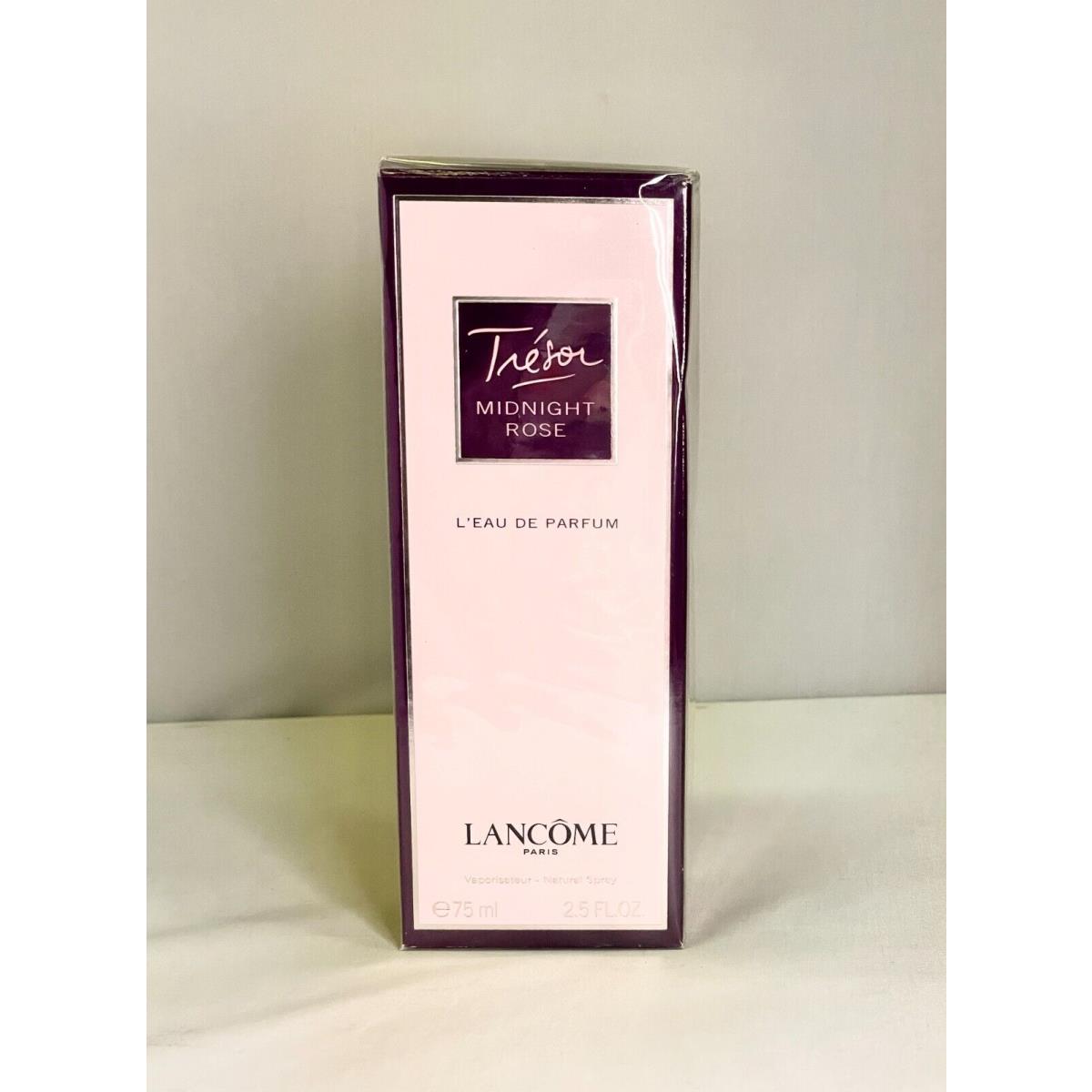 Lancome Tresor Midnight Rose L`eau DE Perfume 2.5oz 75ml Rare