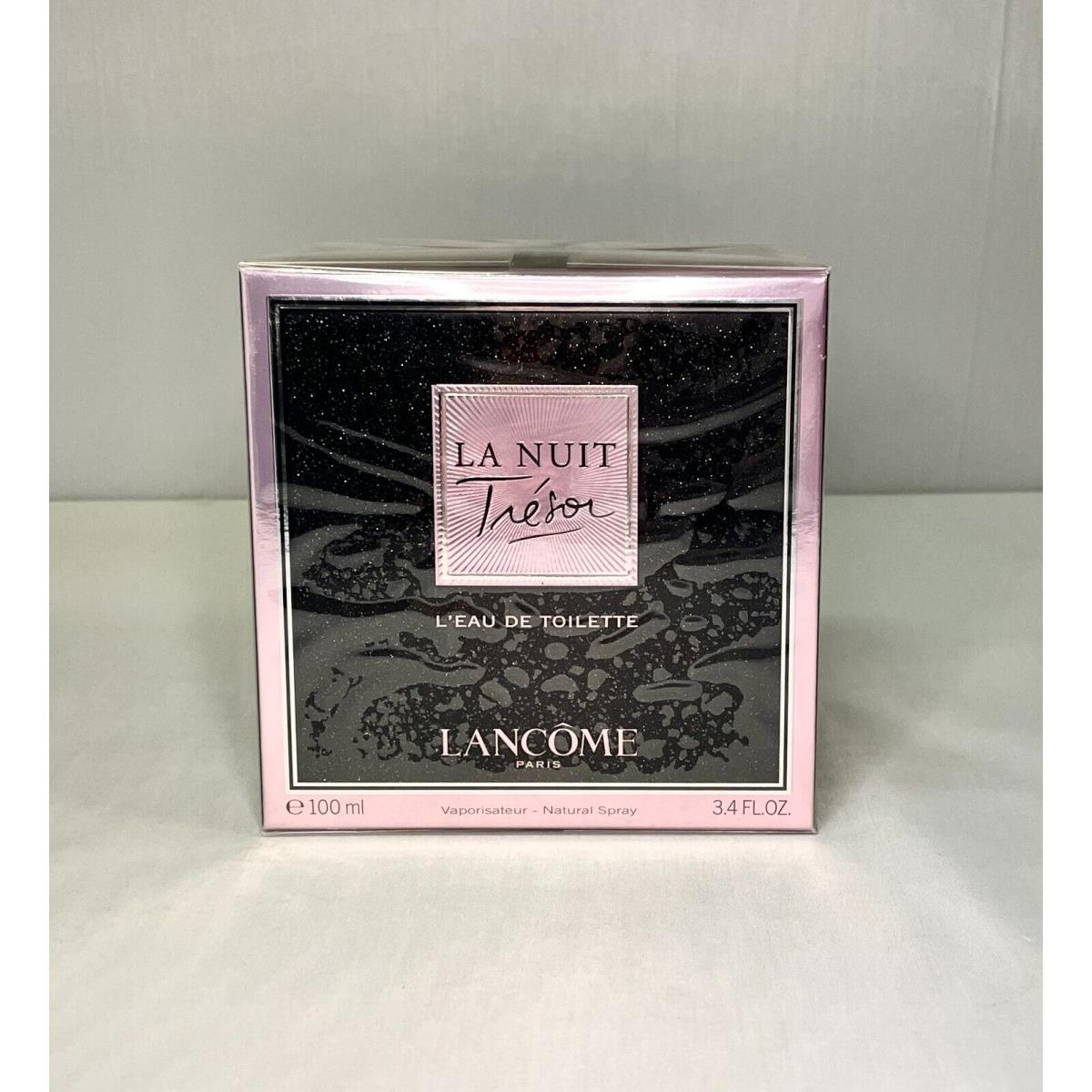 LA Nuit Tresor Lancome L`eau de Toilette Women 3.4 fl oz