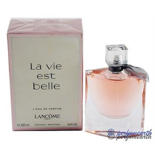 LA Vie Est Belle 3.4/3.3 OZ Edp Spray For Women BY Lancome IN A Box