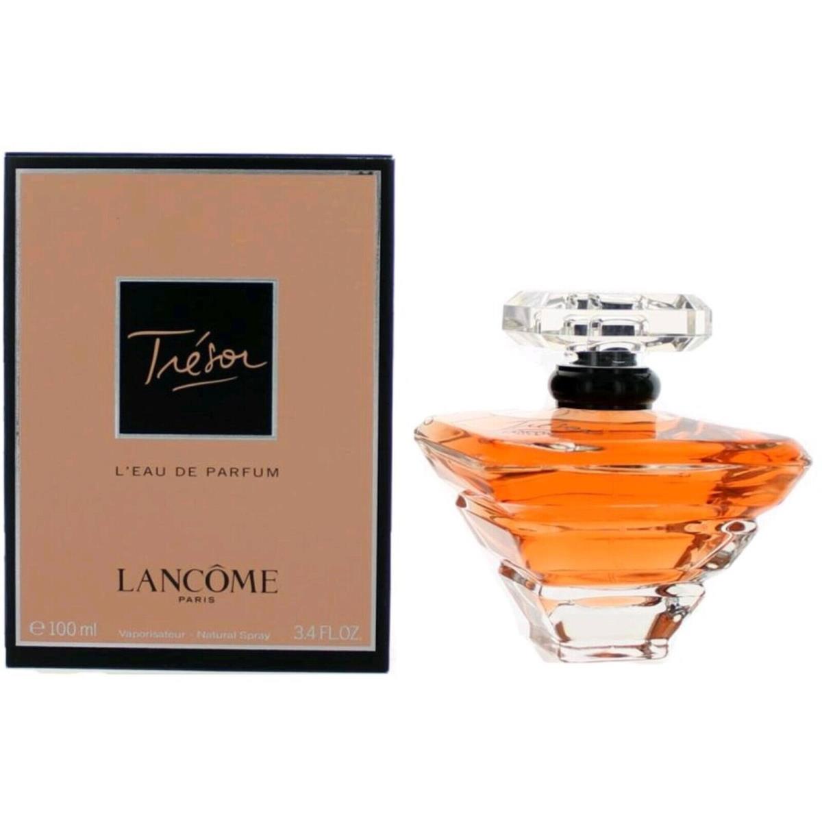 Lancome Women`s Edp Spray Tresor Lilac Iris Violet Peach Heart Notes 3.4 oz