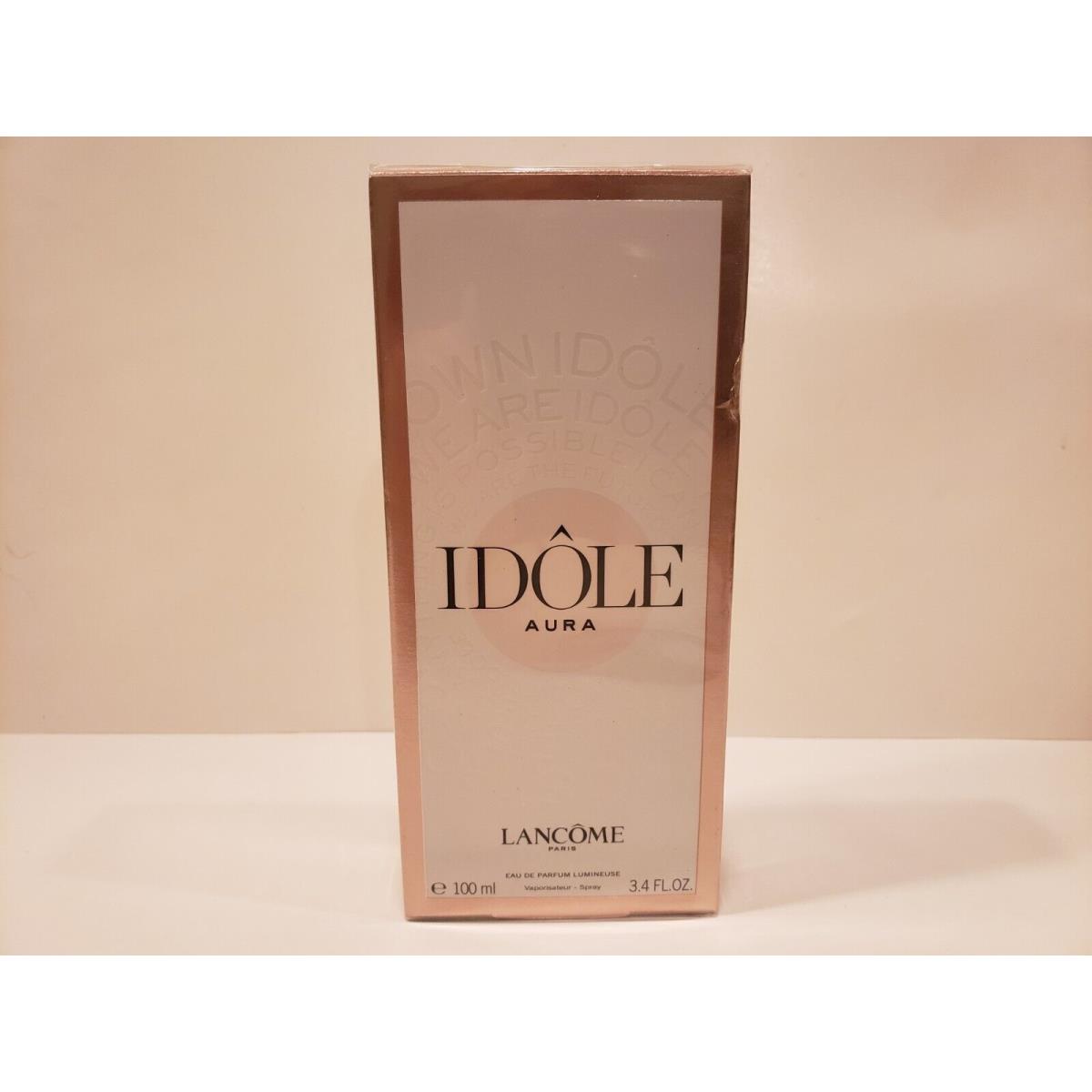 Lancome Idole Aura Eau De Parfum 3.4 Floz Spray Bottle