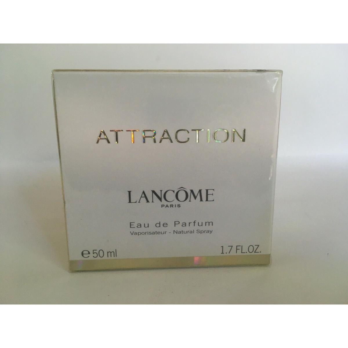 Lancome Attraction 1.7oz Edp Spray Women Vintage Very Rare