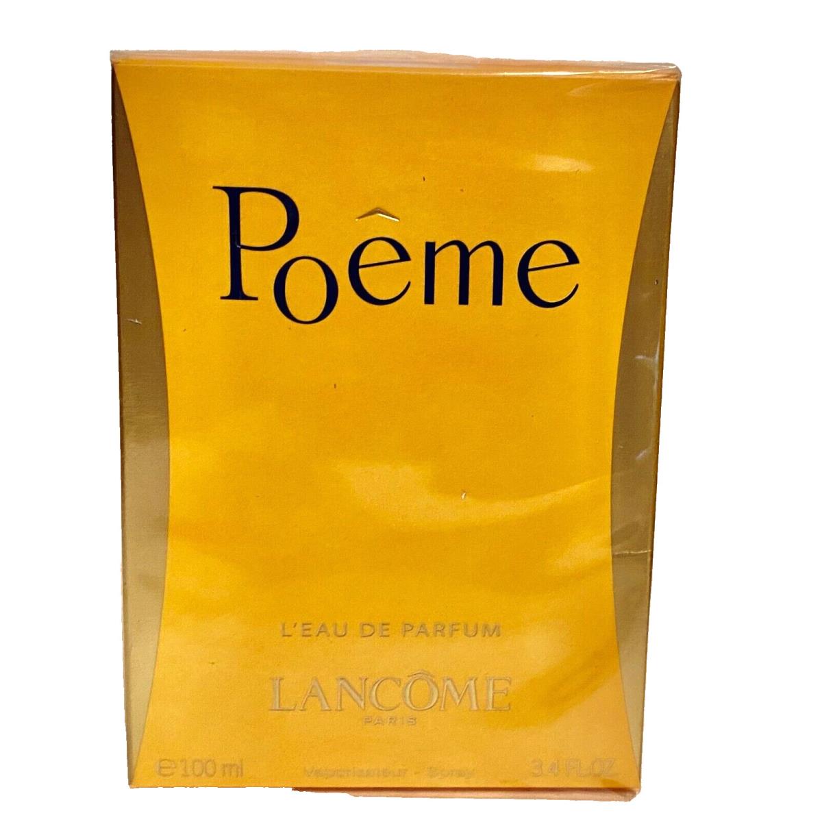 Lancome Poeme L` Eau De Parfum Edp 3.4 oz/100 ml