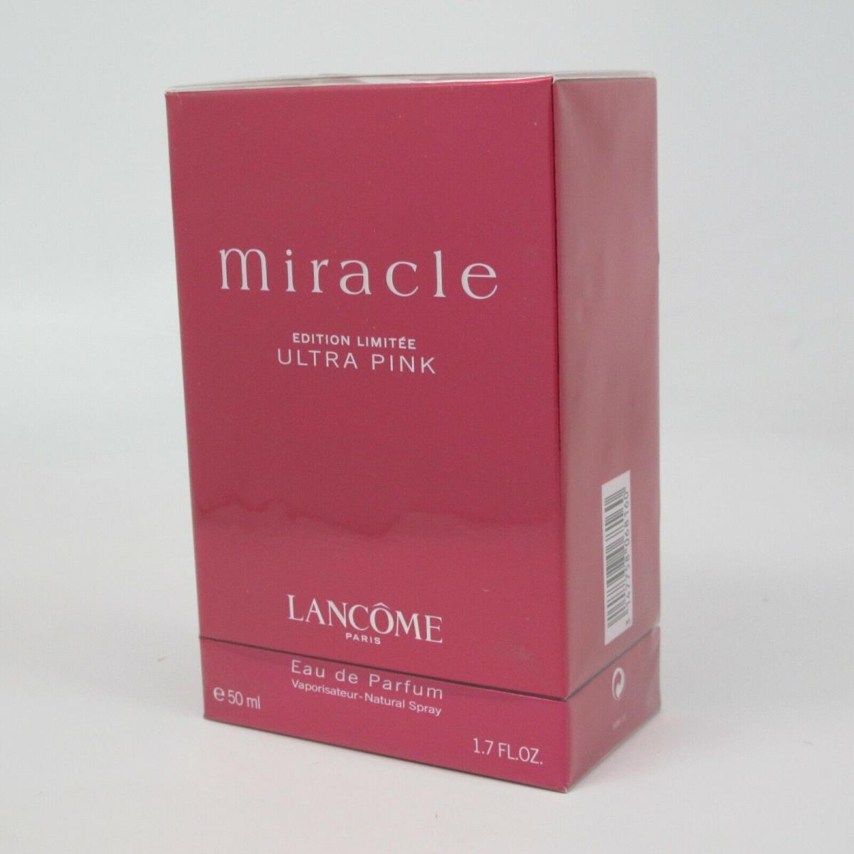 Miracle Ultra Pink by Lancome 50 Ml/ 1.7 oz Eau de Parfum Spray Limited Ed