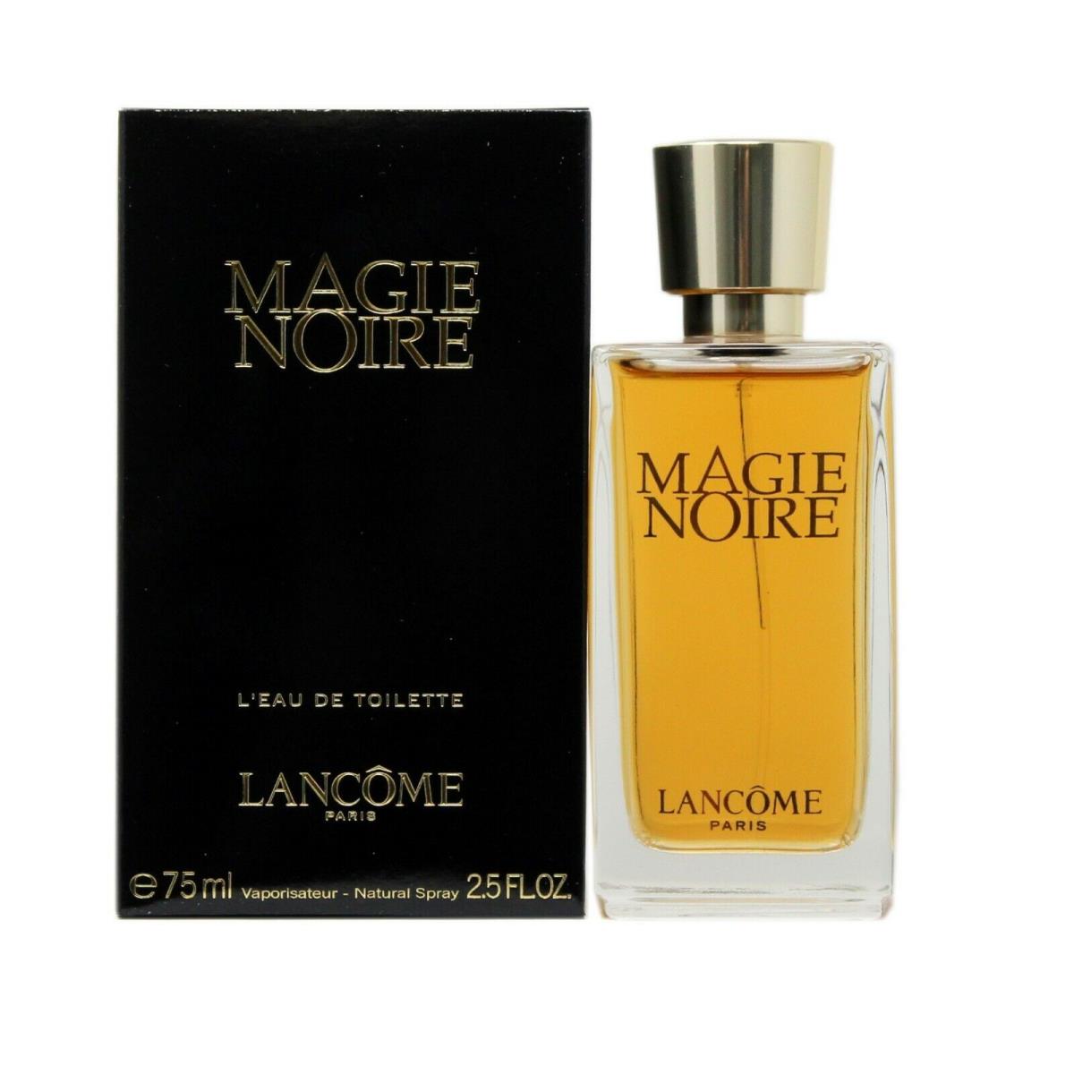 Lancome Magie Noire L`eau DE Toilette Spray 75 ML/2.5 Fl.oz. D-no Cellophane