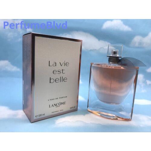 LA Vie Est Belle Lancome 3.4 Fl.oz 100 ML L`eau DE Parfum Spray Women Box