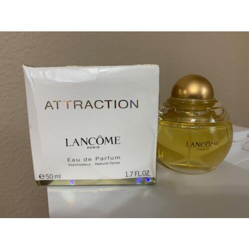 Attraction BY Lancome Eau DE Parfum Spray 50 ML 1.7 FL OZ Hard TO Find