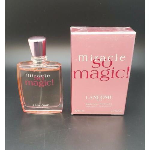 Lancome Lanc me Miracle SO Magic Eau De Parfum 1.7oz/50mL Spray Rare Women`s