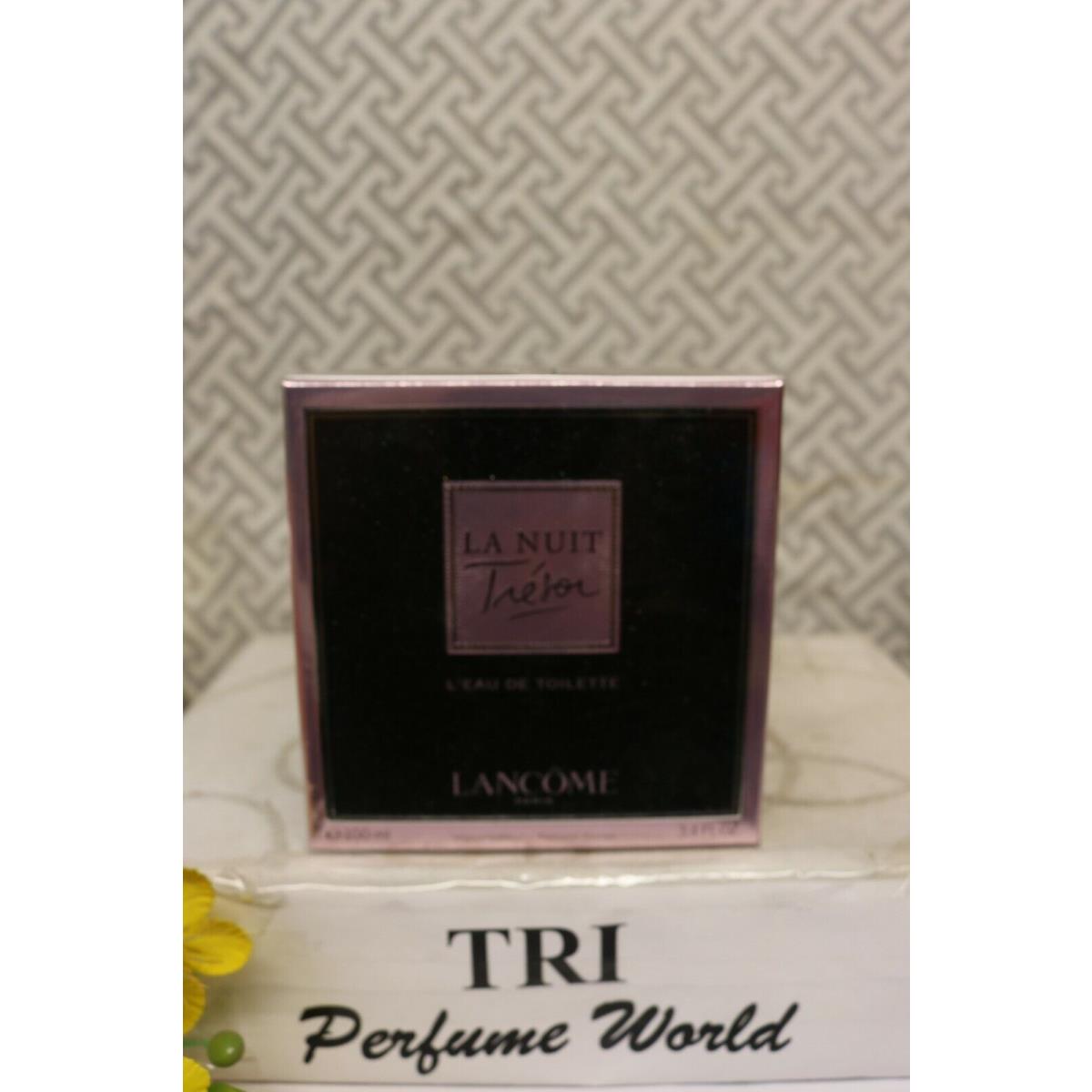 LA Nuit Tresor Lancome L`eau de Toilette Women Spray 3.4 Fl. oz