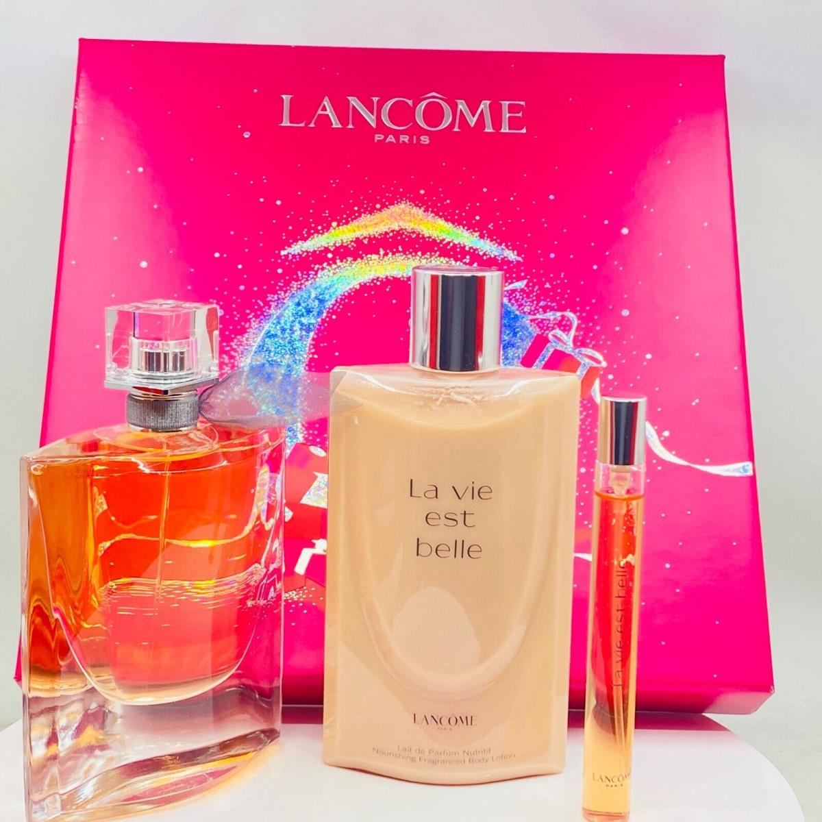 Lancome La Vie Est Belle L Eau De Parfum Body Lotion 3pc Set