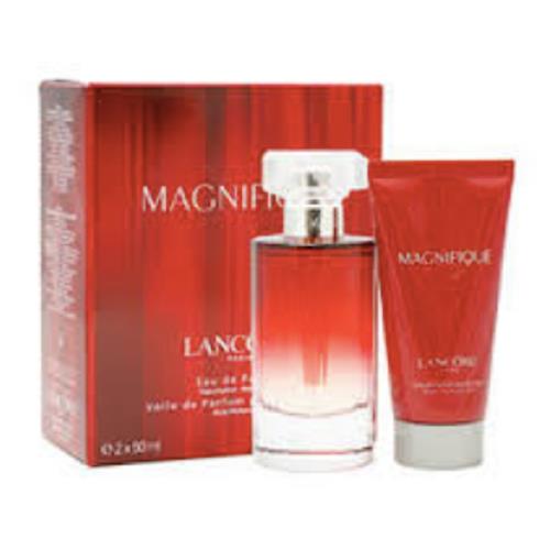 Magnifique Lancome Women 2pc Set 1.7 oz Eau de Parfum Spray + 1.7 oz Body Lotion