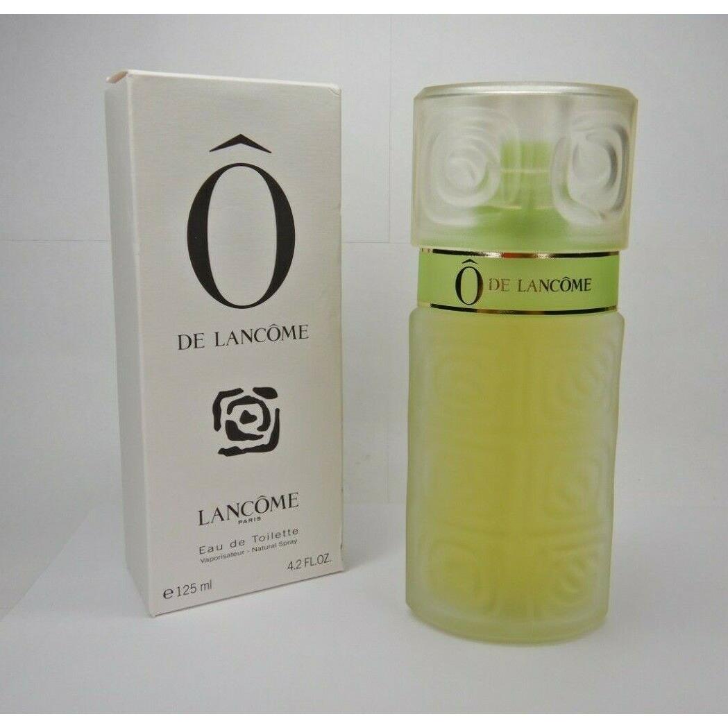 O De Lancome Eau de Toilette 4.2oz - 125ml Edt Rare De Lanc me 2005 Formula