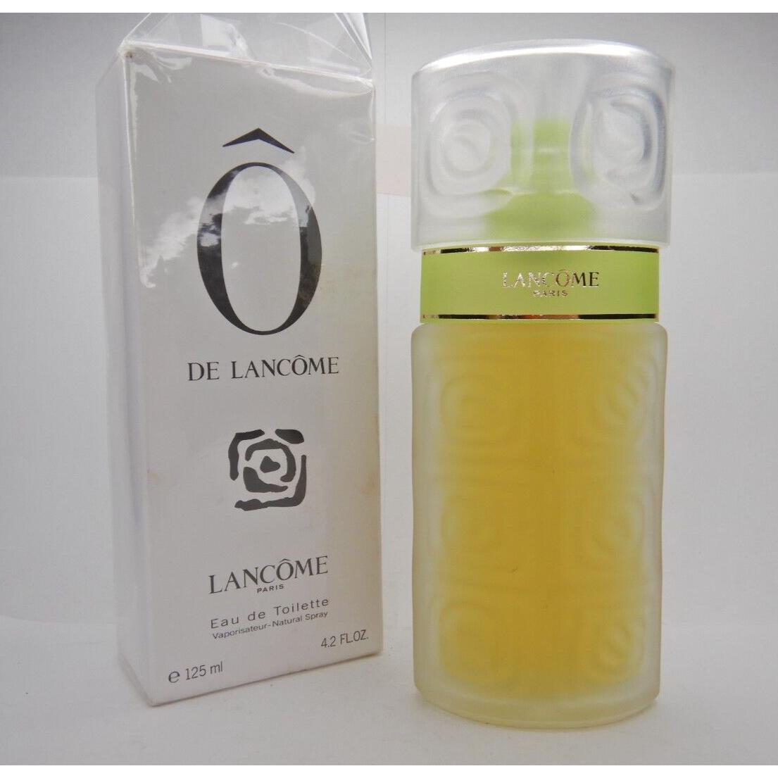 O De Lancome Eau de Toilette 4.2oz - 125ml Edt Rare De Lanc me 2004 Formula