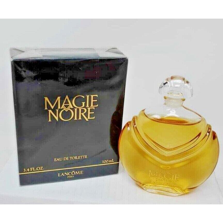 Lancome Magie Noire 3.4 Fl. Oz. Edt Splash Old Formula Minor Damage Box