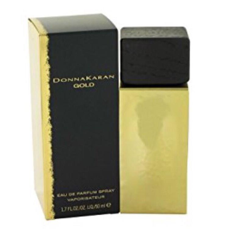 Donna Karan Gold For Women Eau De Parfum Spray 1.7 Oz 50 Ml /