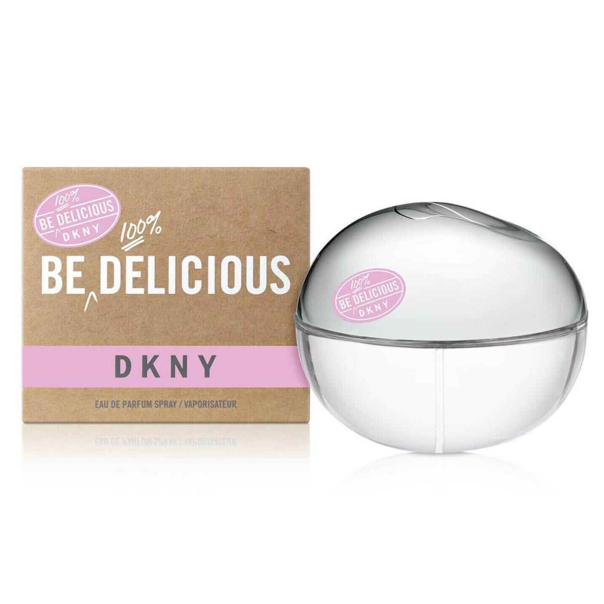 2021-DKNY BE DELICIOUS-EDP-SPRAY-3.4 OZ-100 Ml-authentic-switzerland