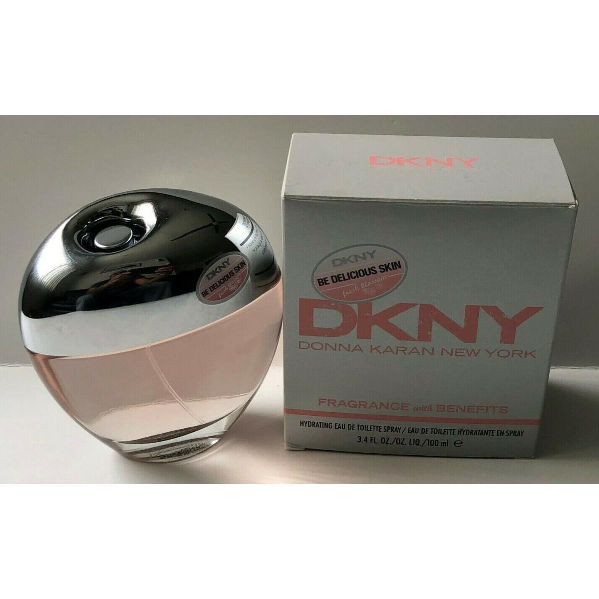 Dkny Be Delicious Skin Fresh Blossam Women`s 3.4oz Edt Spray Read Listing